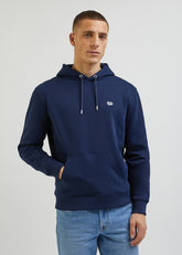 Bluza Z Kapturem Męska Lee Plain Hoodie Emperor Navy L80YRFA67